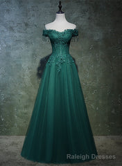 Pretty Mermaid  Green Long Prom Dresses Evening Gowns