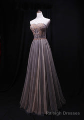 Gorgeous Tulle Sweetheart Long Prom Dress, New Party Dress