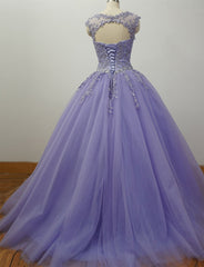 Charming Formal Dress , Quinceanera Dresses with Appliques